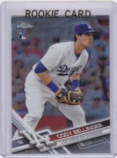 Cody Bellinger ROOKIE CARD Los Angeles Dodgers 2017 TOPPS CHROME BASEBALL $$ RC!
