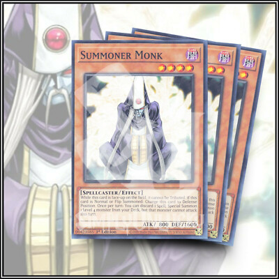 summoner deck yugioh Amazon.com: Yu-Gi-Oh! - Summoner Monk (SDSC-EN005) - Structure Deck  Spellcasters Command - 1st Edition