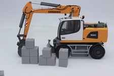 10 Betonblocksteine 4er Systembaustein 1:50 Blockstein Betonstein Ladegut Silo