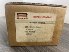 Rowan Reliable Control 2142-61BAR Totalizing Counter 6-Digit 1000 Imp/Min - USA