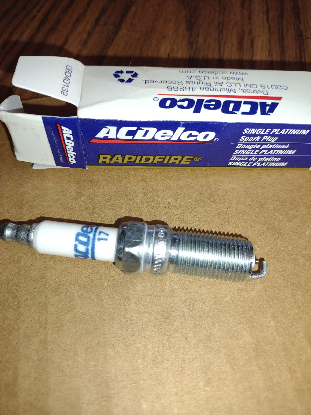 #17 RAPID FIRE Spark Plug - Rapidfire ACDelco 17 GM NOS