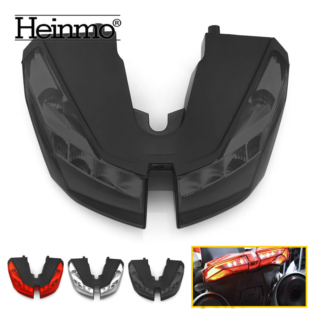 LED Tail Light Turn Signal Smoke For 2012-2023 Ducati