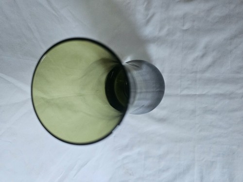 Scandinavian large green glass vase, Circa mid-century modern (d) - Picture 2 of 11