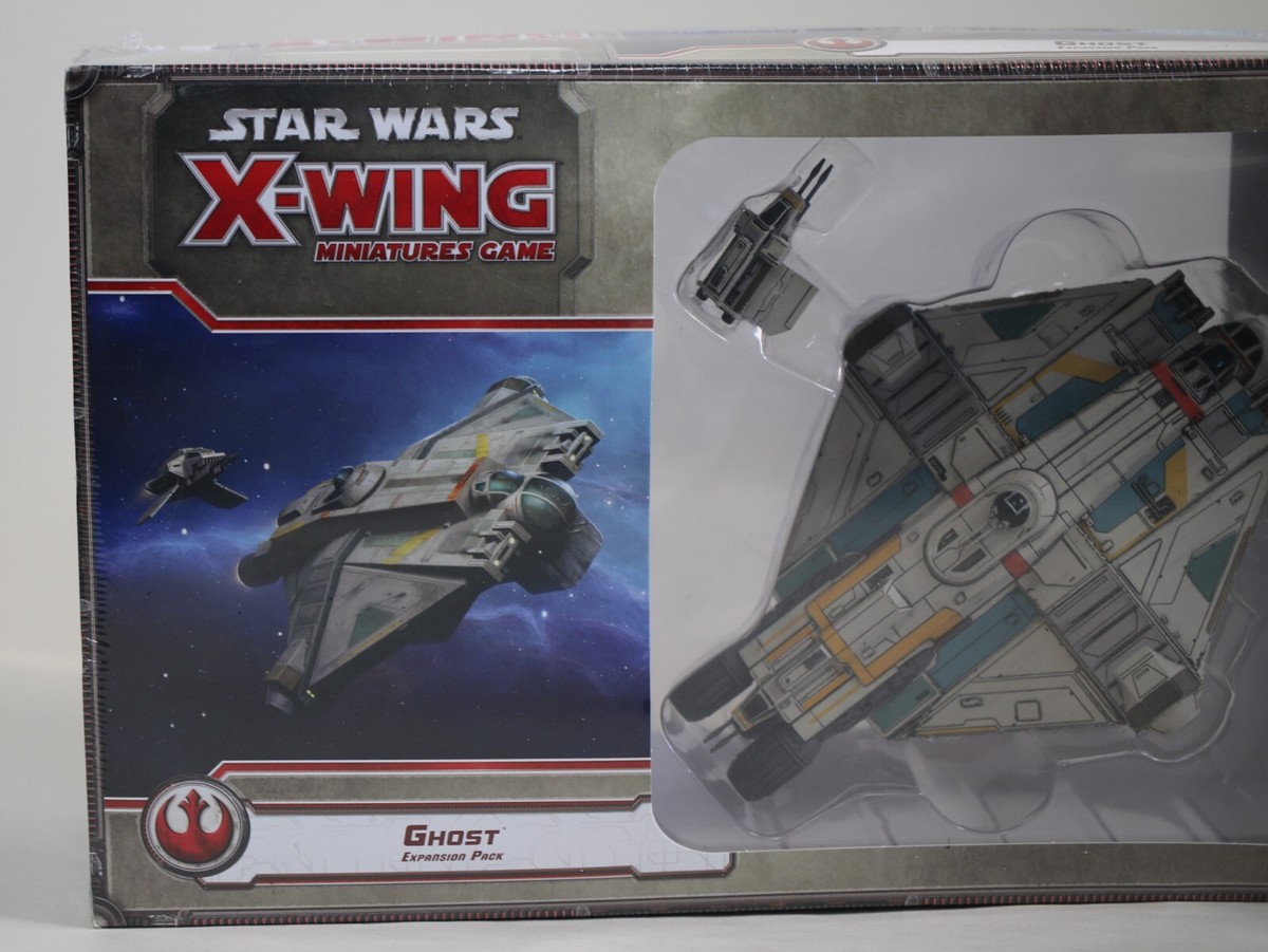 RARE X-Wing Ghost Miniature Expansion Pack Star Wars - First