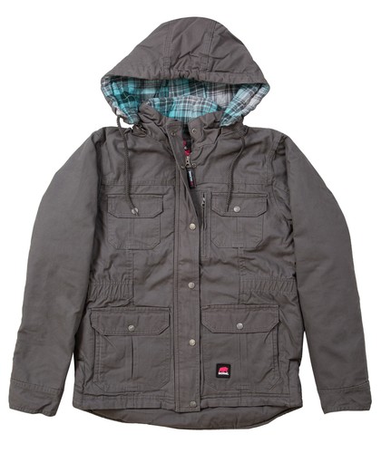 Berne Women's Titanium Softstone Quilted Barn Coat
