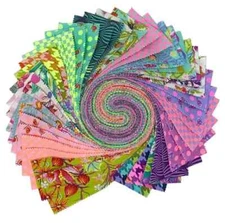 Free Spirit Untamed Tula Pink FB4DRTP Untamed Designer Roll  2 1/2" Roll