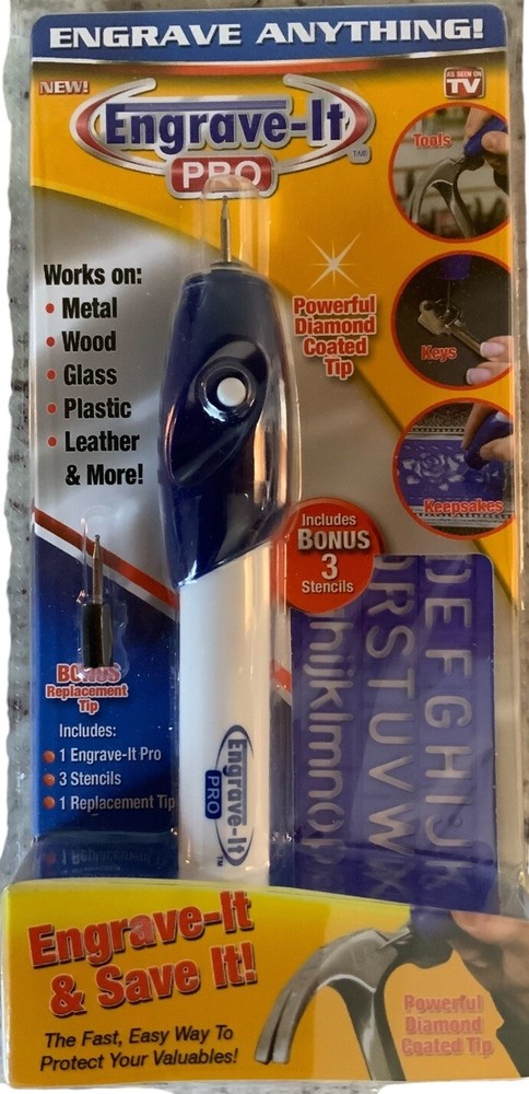 Engrave-It Pro Engraving Pen Tool for Versatile Creative Projects