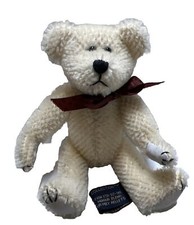 Mohair Bear Collection 5  Teddy Bear Jointed Red Ribbon Tush Tag