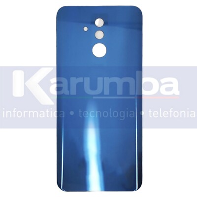 Cover per Huawei Mate 20 Pro,Custodia ad Assorbimento Magnetico Ultra Sottile Trasparente Vetro Temperato con Cover Metallo Magnetica Integrata Case,per Huawei Mate 20 Pro,Argento Trasparente