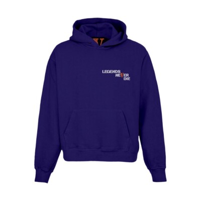 READY TO SHIP**Juice WRLD X VLONE Hoodie In Purple Legends Never Die 2XL |  eBay