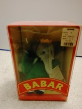 New King Babar Elephant plush doll with tag