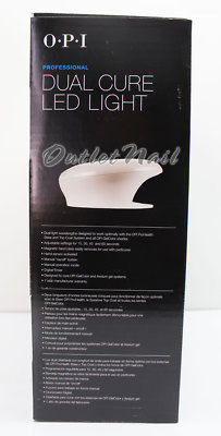 OPI Dual Cure LED Light UV Lamp for sale online | eBay