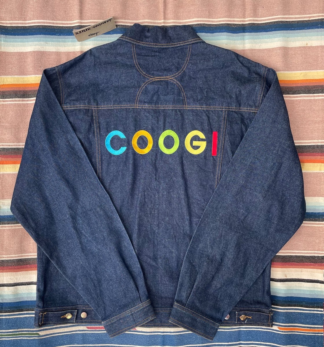 COOGI AUSTRALIA スカジャン Coogi Australia CG/69 Full Zip Men's Jacket Size L Cream
