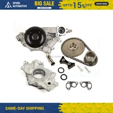Timing Chain Kit Water Oil Pump Fit 03-06 Chevrolet GMC Cadillac 4.8 5.3 6.0