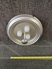 Sunlink RVSMD-BF-129512-401 BRUSHED NICKEL 3 LED BULB LIGHT FIXTURE