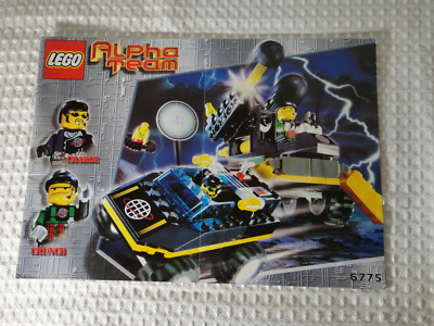 2001 Lego Alpha Team 6775 Bomb Squad Instruction Booklet Only | eBay