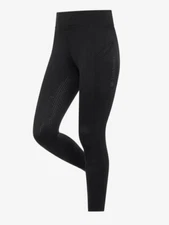 LeMieux Full Grip Brushed Pull On Breeches - Black