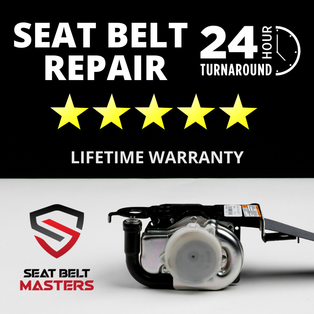 Fits Porsche Carrera GT - Dual Stage Seat Belt Repair Service After Accident!