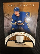 2021-22 Upper Deck Artifacts Hockey Dylan Cozens #RS-DC Year One Rookie Sweaters
