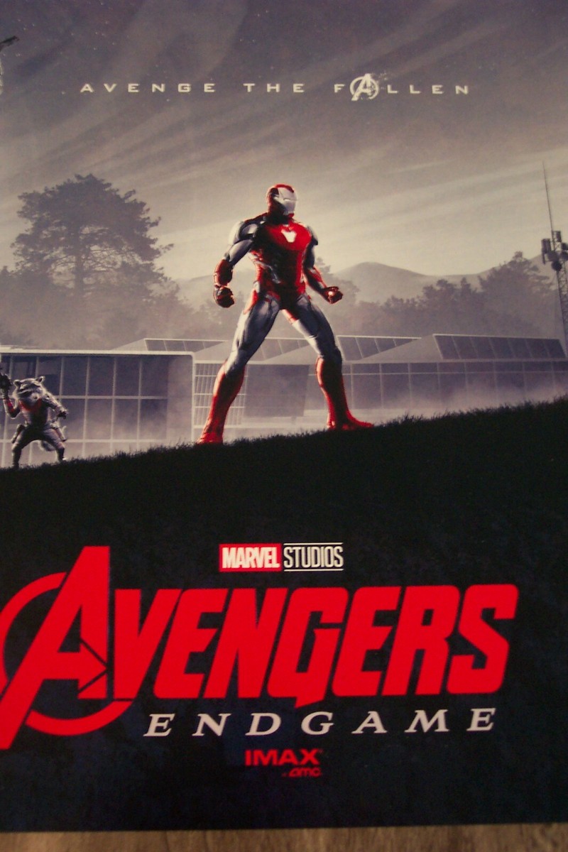 Marvel AVENGERS ENDGAME Avenge The Fallen IMAX PROMO POSTER PRINT