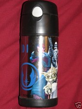 VGC Thermos Funtainer 12 oz lunch box drink container / bottle - Star Wars Clone