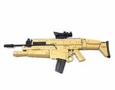 1/6 Scale Custom Desert FN SCAR Assault Rifle US Army FN Herstal Gun Figure 