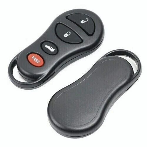 Llavero remoto de 4 botones de entrada sin llave para Chrysler Neon GQ43VT9T 2000-2001 Foto 2 de 4