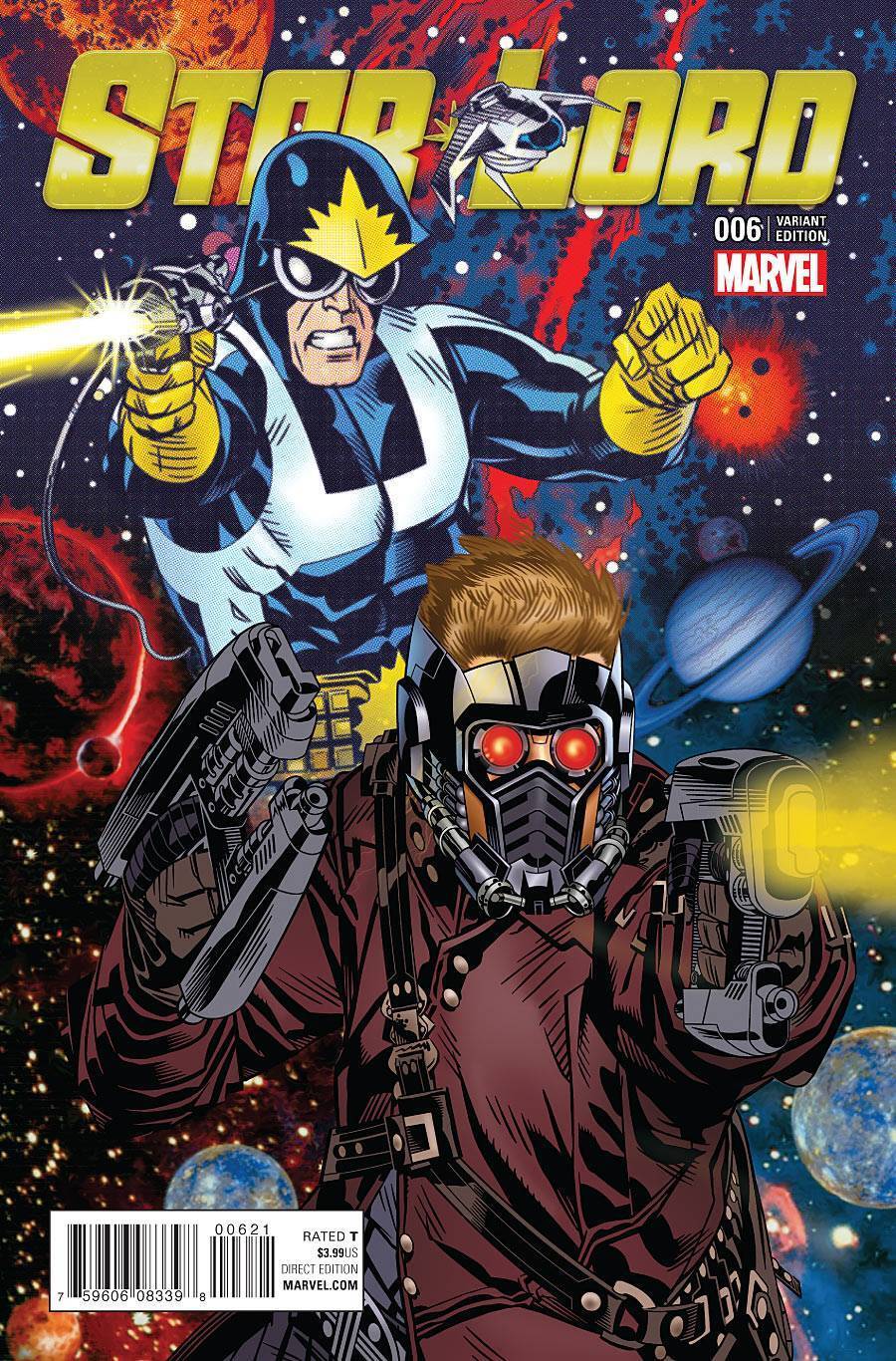 Star-Lord #6 Classic Variant Marvel Comics Unread New