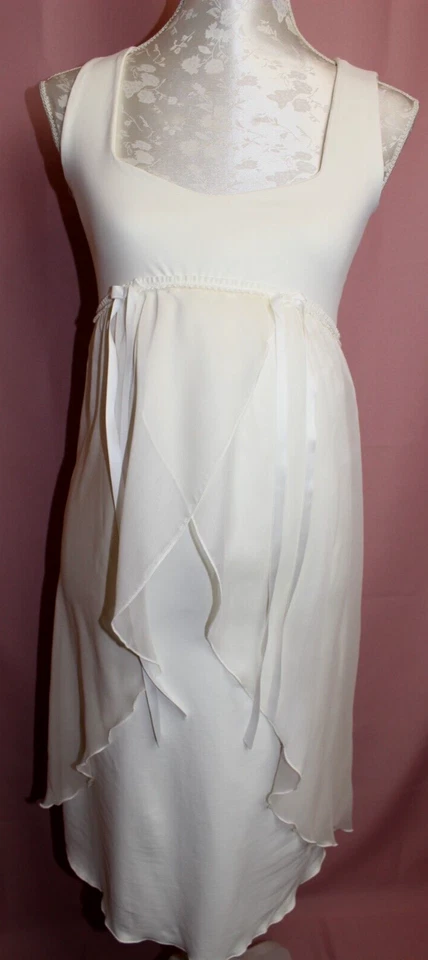 Umstandsmode Brautmode "MIA NANA" Kleid "ANNABELL" Cremeweiß Gr.34 NP 289€ - Bild 3 von 4