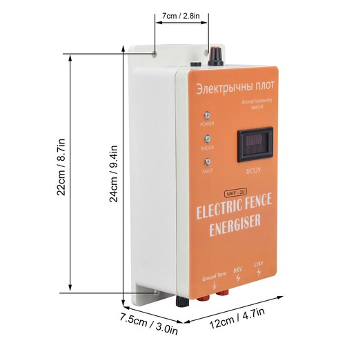 Electric Fence 20km Preventing Animals Solar Electric Fence Kit SPL - Picture 7 of 12