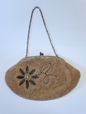 Vintage Imperial Beaded Evening Clutch Purse - Handmade in Japan for May Co.