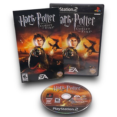 Harry Potter and the Goblet of Fire Sony PlayStation 2 PS2 2005 CIB W/ Manual