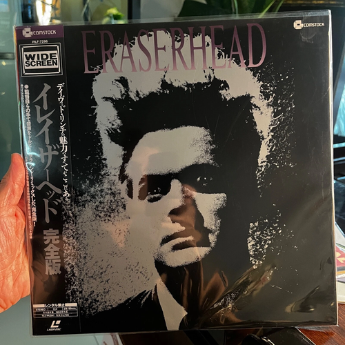 Eraserhead Widescreen - David Lynch Laserdisc OBI Japan NTSC