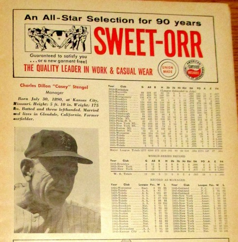 1965 NY Mets vs. Giants and 1966 NY Mets vs. Phillie Official Programs Un-Scored - Picture 4 of 12