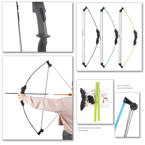 18LBS Youth Compound Bow Arrow Set Target Archery Set Outdoor Kids Gifts - Picture 10 of 15