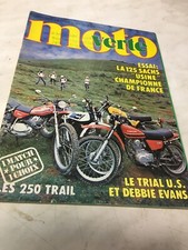 Moto verte 53 1978 Sachs 125 Trial 250 Debbie evans Trial USA Bol d'herbe