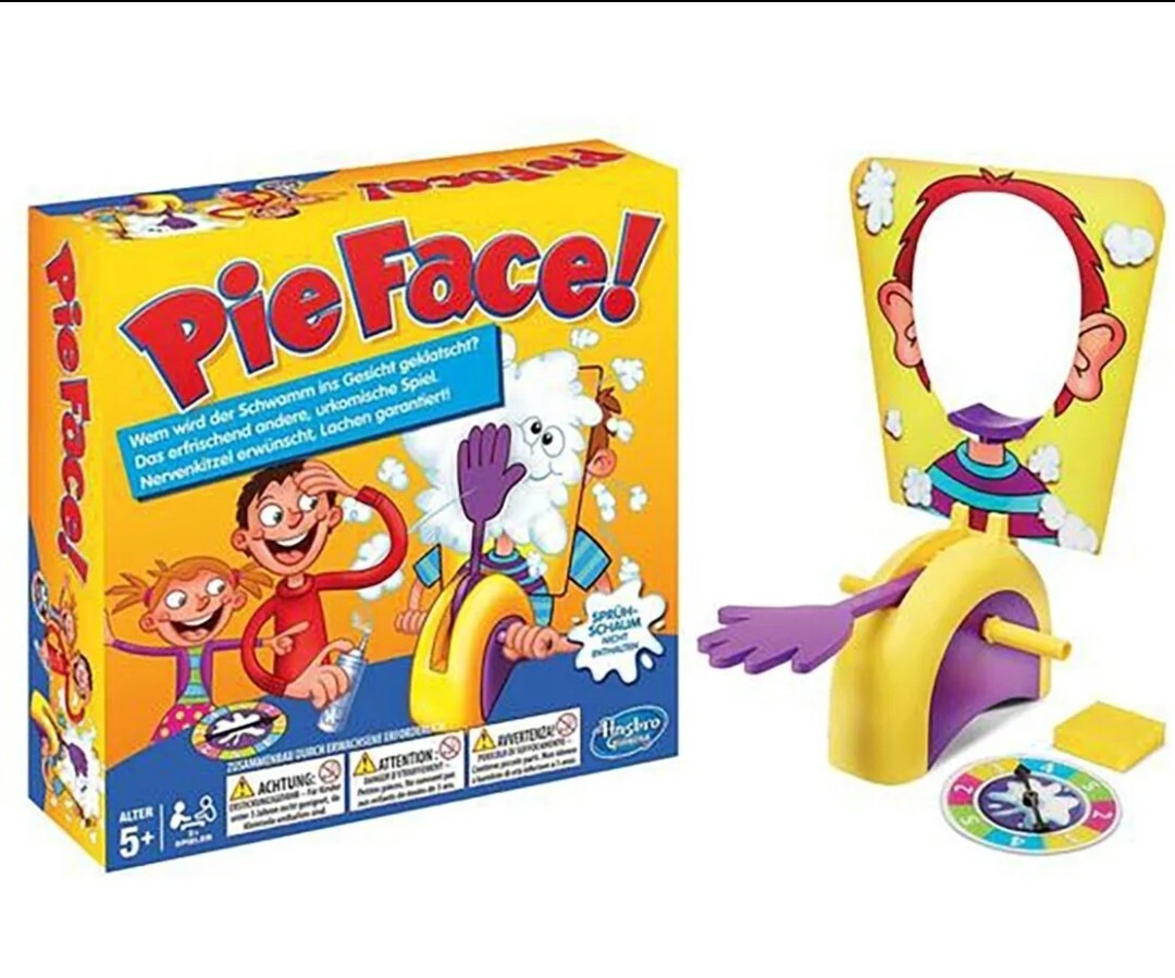 Pie Face Game Kinderspiel, Hau dir Sahne ins Gesicht! Mehrfarbig Balla