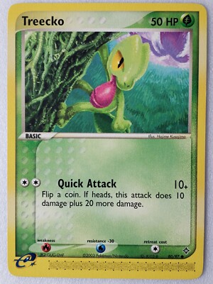 Treecko 80/97 VLP - EX Dragon Pokemon Card - $2 Combined Shipping