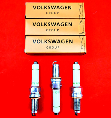 3x Originale Volkswagen 04E905602D Zündkerzen AUDI, SEAT, SKODA, VW - 1.0 TFSi