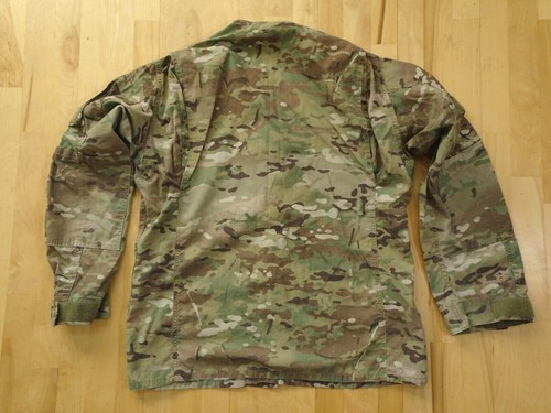 Army Combat Multicam OCP Coat Top Flame Resistant Large Long Flame Resist - Picture 5 of 8