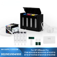 For HP 952 953 954 955 952X 953X CISS For HP Officejet Pro 7740 8210 8710 8720