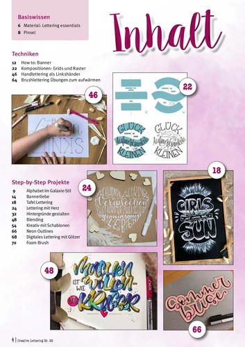 Creative Lettering 22/2022 17 Handlettering Workshops und Projekte - Bild 2 von 10