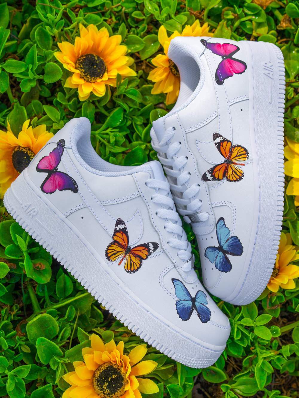 yellow butterfly air force 1