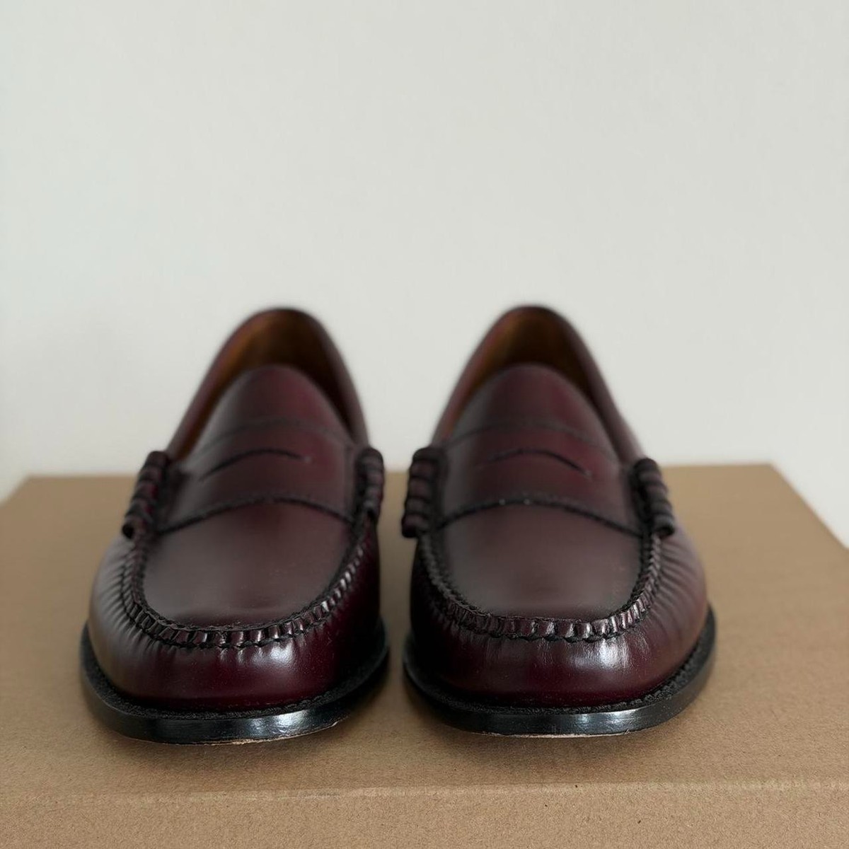 J.Crew Penny Loafers in Wine, Size 8.5 | eBay display picture 2