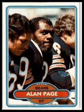 1980 Topps #205 Alan Page