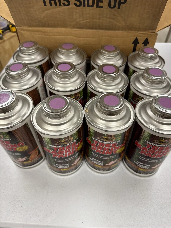 Aervoe 6380Q Purple Professional Choice Tree Marking Paint - 1 Quart - 12-Pack - Image 3 of 4