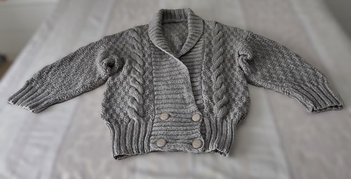 Women's Vintage Designer Jacket, Handmade, Anny Blatt Pattern And Yarn - Picture 4 of 9