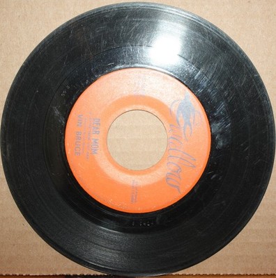 VIN BRUCE **Dear Mom (Viet Nam)** LE JOUR EST LA Cajun Swamp 45 on SWALLOW 10169