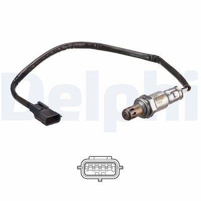 DELPHI Lambdasonde ES21060-12B1 für DACIA RENAULT