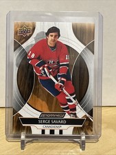 Serge Savard 2024-25 UD Engrained Icons #21 Montreal Canadiens